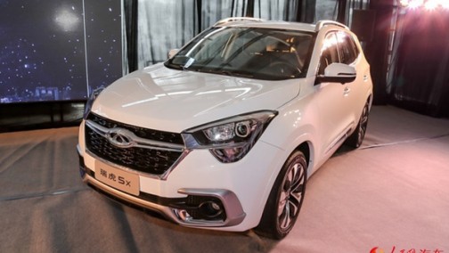 奇瑞瑞虎5x正式发布 将于10月份上市