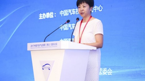 财务部经济建设司副司长 宋秋玲 会上发言 中国汽车产业发展（泰达）国际论坛