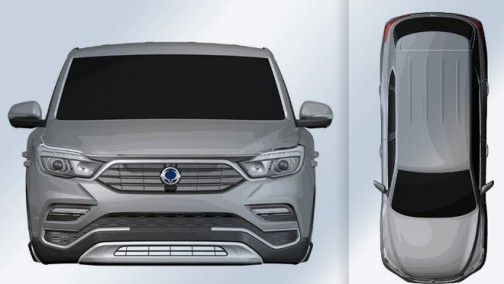 双龙全新中型SUV曝光 年内将在华发布