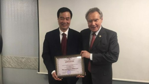 【喜讯】张国良董事长荣获俄罗斯工程院最高奖：伊万.亚历山德洛维奇.格里什曼诺夫奖