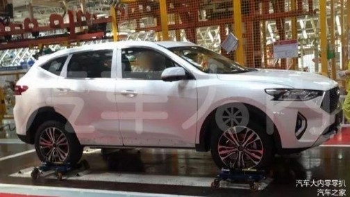 搭2.0T发动机 哈弗全新SUV无伪谍照曝光