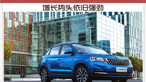 增长势头依旧强劲 斯柯达上半年全球销量出炉