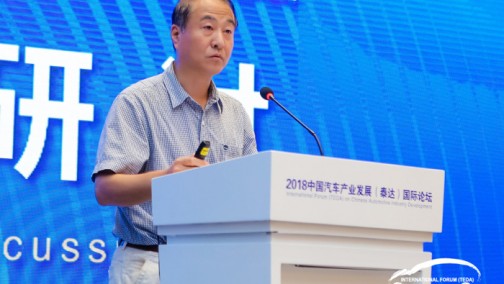 交通运输部公路科学研究院国家智能交通系统工程技术中心 王东柱 2018泰达论坛 会上发言