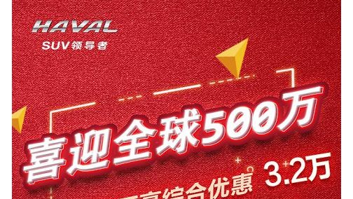 综合优惠高达2.75万！ 新哈弗H6 Coupe的惊喜不止这一点！