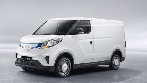 上汽大通EV30将2019年1月14日上市 定位纯电物流车