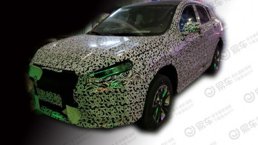 绿驰全新紧凑SUV车型谍照曝光 续航400km 或6月上市