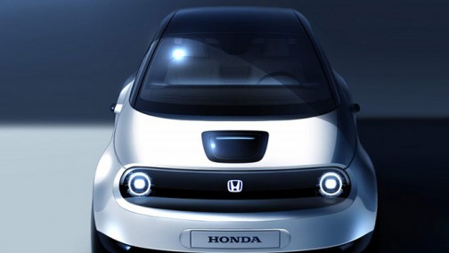 本田首款纯电动车曝光 比飞度还要小/3月亮相