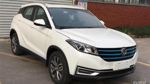 瑞驰E3纯电动车曝光 定位小型SUV悬挂东风车标