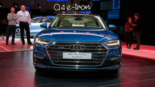 2019日内瓦车展：奥迪A8插电混动版发布 多种驾驶模式可选