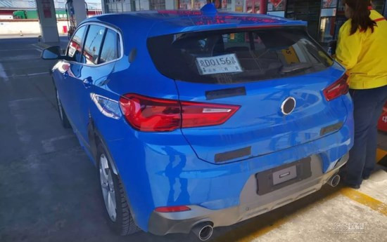 国产宝马X2谍照