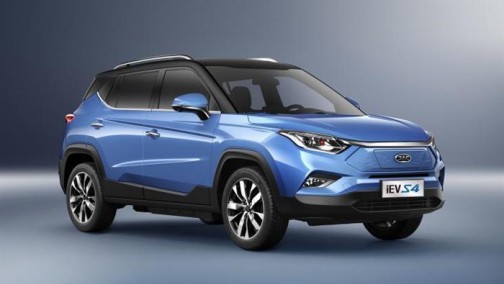 4月16日上市 江淮iEVS4更多官图发布