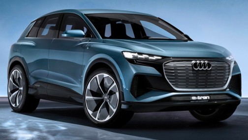 奥迪Q4纯电动“落户”上海 续航500km 秒杀特斯拉