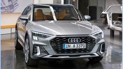 全新奥迪A3实拍 造型跨界9月亮相 依旧不到20万