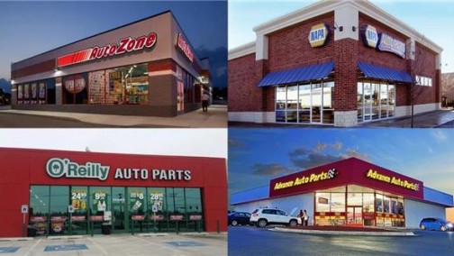 美国四大汽配连锁2019年Q1财报：营业收入全线增长，AutoZone新增85家门店