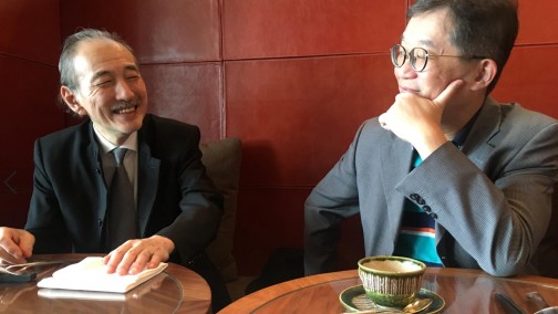 吴永辉会长会见前日本首相田中角荣长子田中京