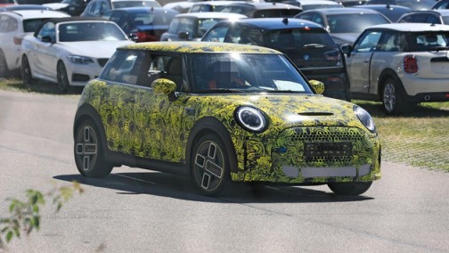 2021款MINI纯电车型谍照曝光 疑似下一代插电混动版车型