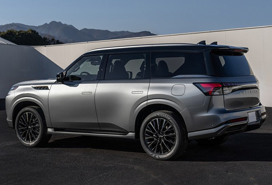 搭载V6双涡轮发动机 全新英菲尼迪QX80发布